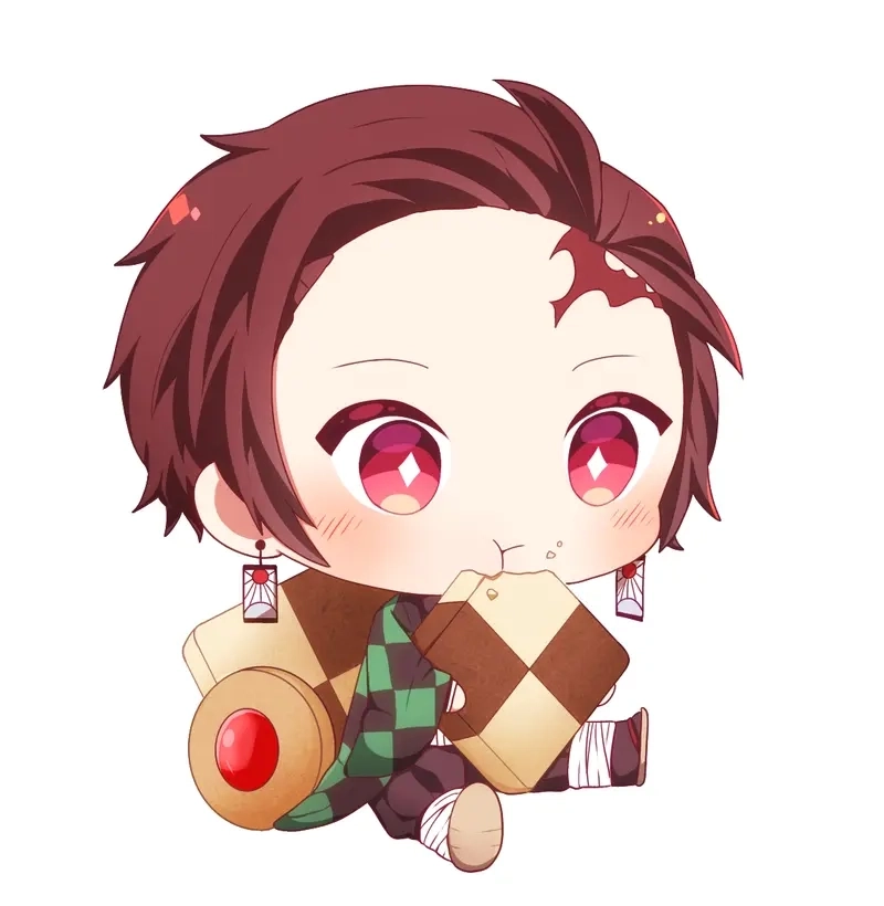 Ảnh Thanh Gươm Diệt Quỷ chibi