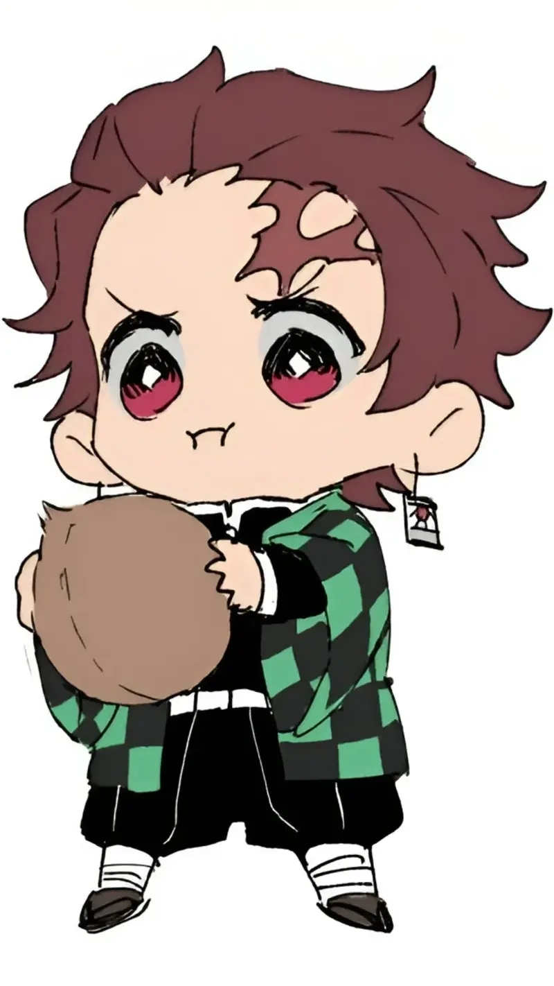 Ảnh Thanh Gươm Diệt Quỷ chibi