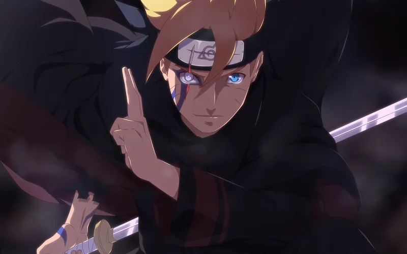 Hình ảnh Boruto Uzumaki trong những phân cảnh đầy xúc cảm