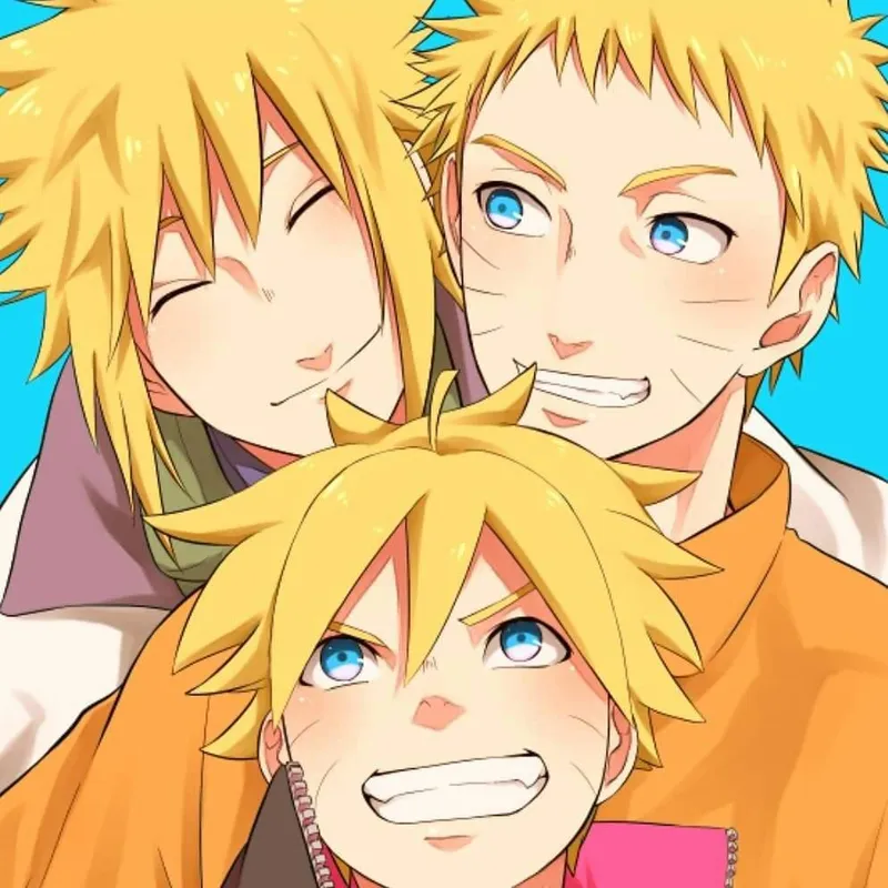 Hình ảnh Boruto Uzumaki với phong cách đấu tranh đầy cuốn hút