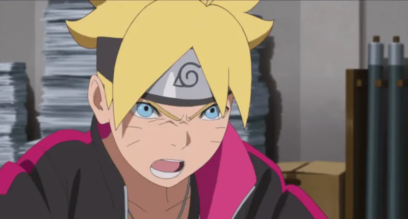 Hình ảnh Boruto Uzumaki trong những trận đụng độ gay cấn