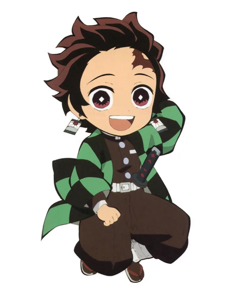 Bộ ảnh Tanjiro chibi ngộ nghĩnh, lựa chọn lựa xuất sắc để làm mới trang tư nhân.