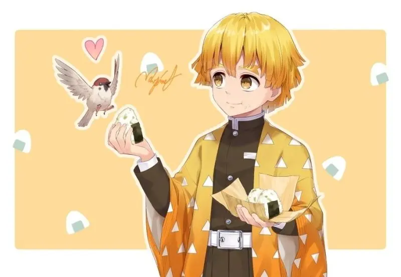 Ảnh Zenitsu chibi