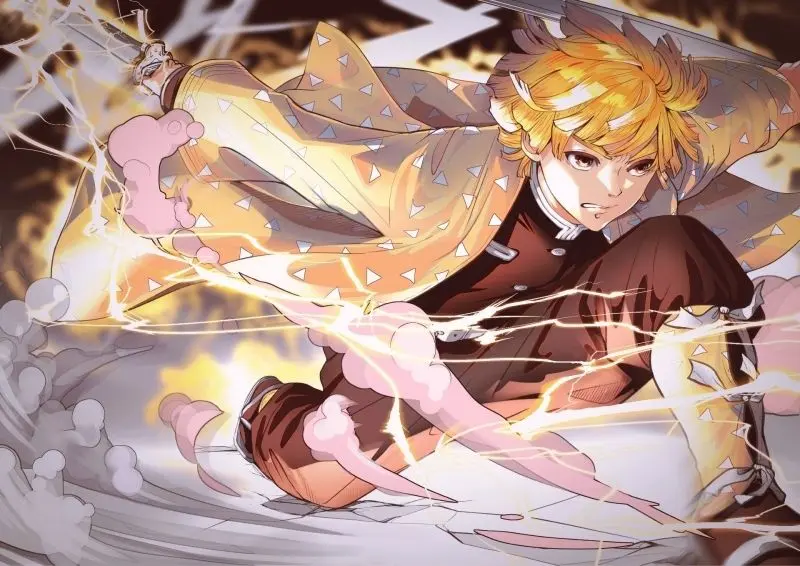 Ảnh Zenitsu chibi