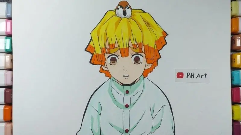 Ảnh Zenitsu chibi