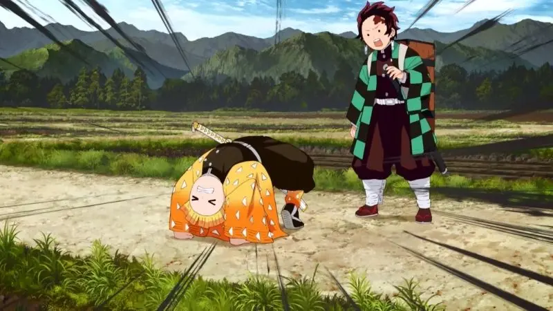 Ảnh Zenitsu chibi