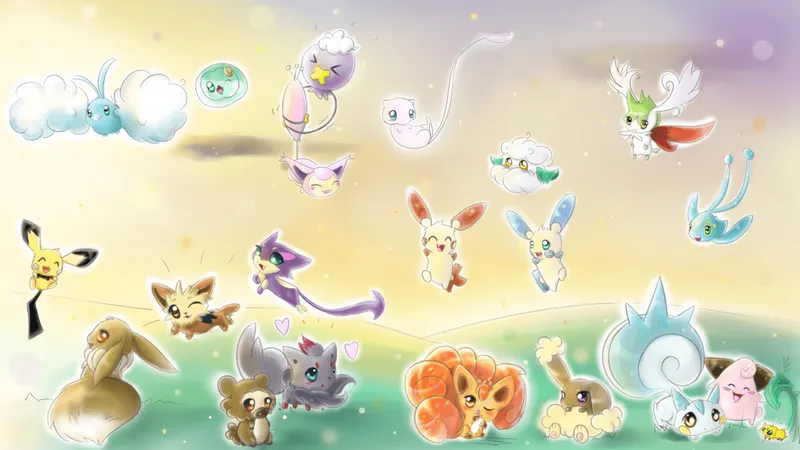 Ảnh Pokemon chibi