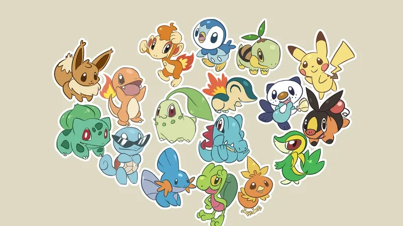 Ảnh Pokemon chibi