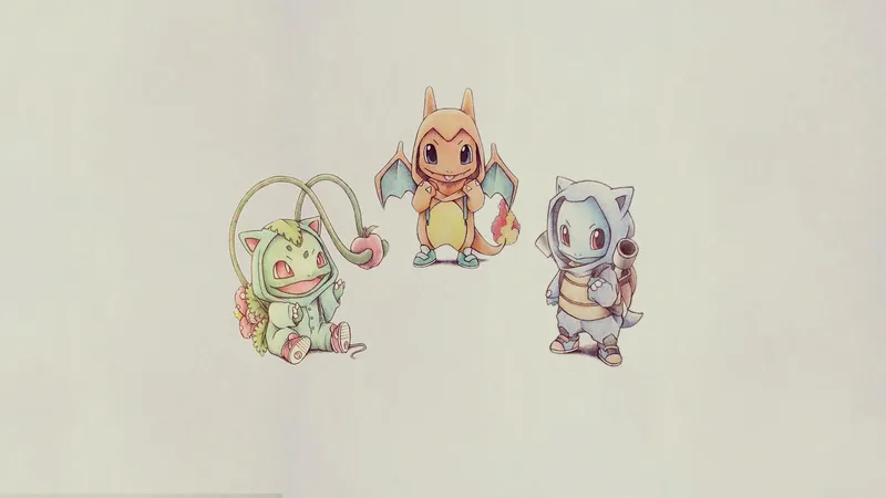 Ảnh Pokemon chibi