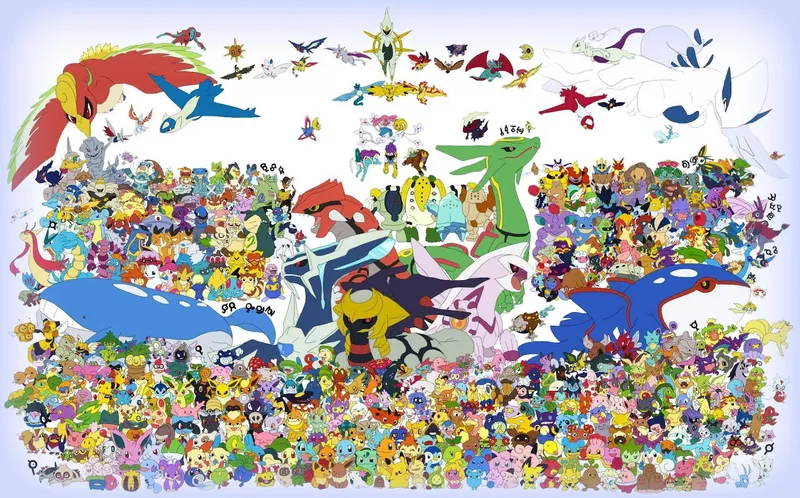 Ảnh Pokemon chibi