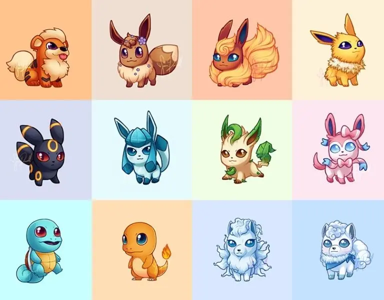 Ảnh chibi Pokemon