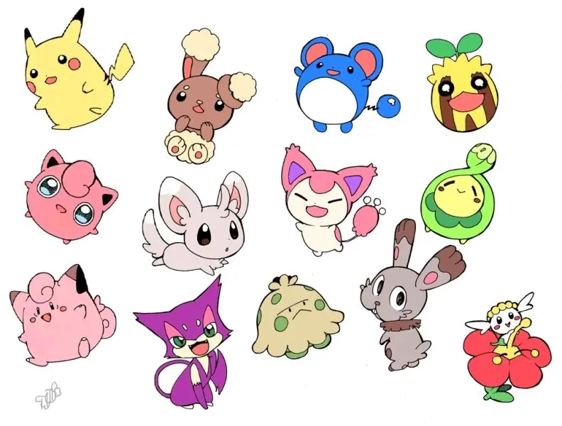 Ảnh chibi Pokemon