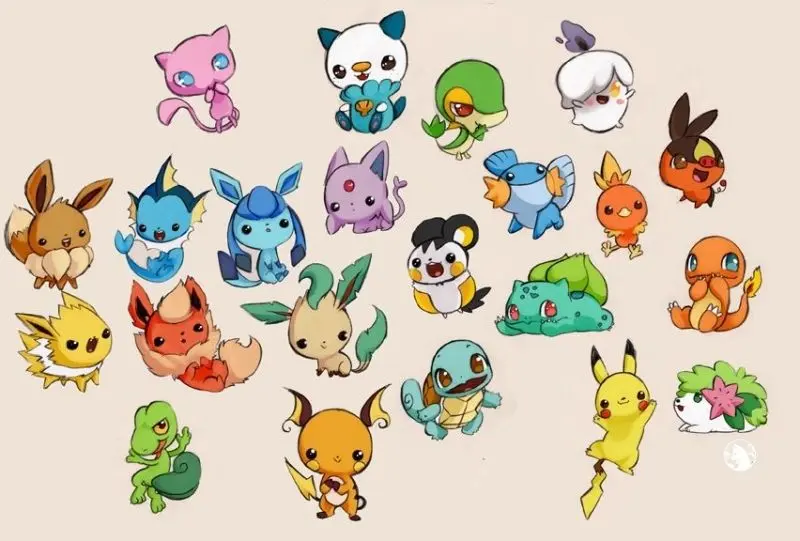 Ảnh chibi Pokemon