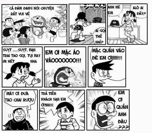 Ảnh Doraemon meme