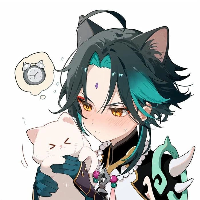 Ảnh Xiao chibi dễ thương