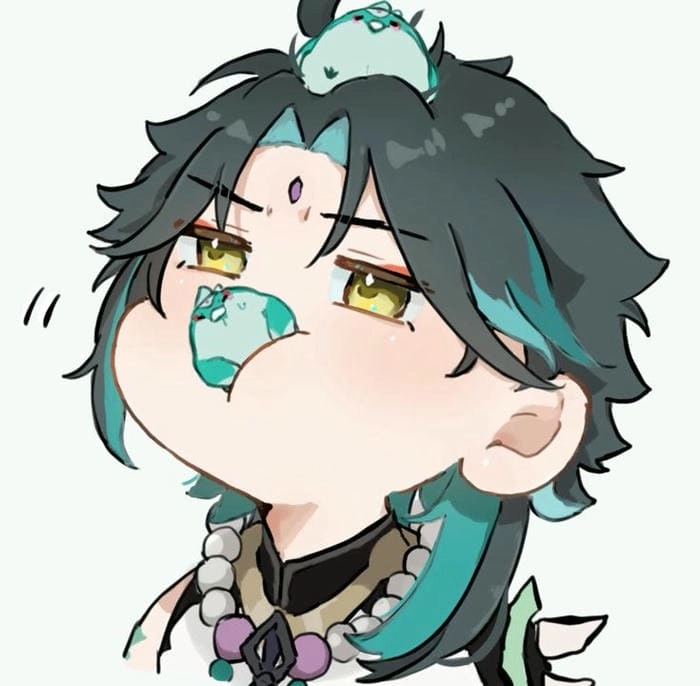 Ảnh Xiao chibi dễ thương