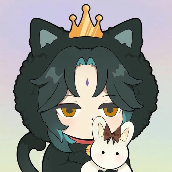 Ảnh Xiao chibi dễ thương