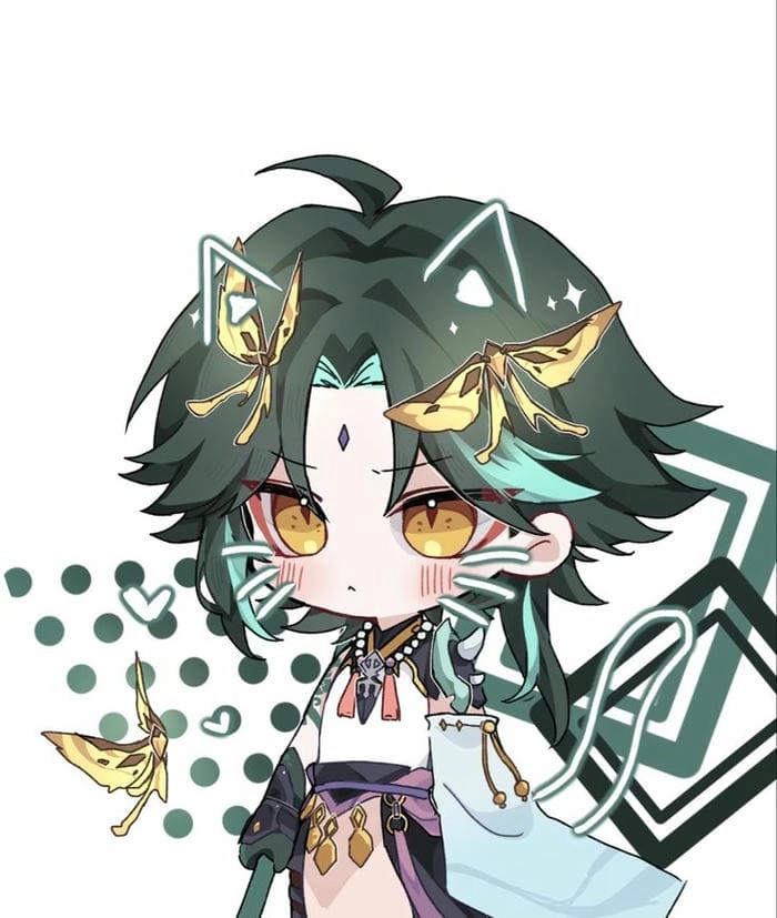 Ảnh Xiao chibi dễ thương