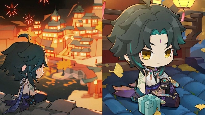 Ảnh Xiao chibi – Bộ sưu tập dễ thương và đáng yêu nhất cho fan Genshin Impact