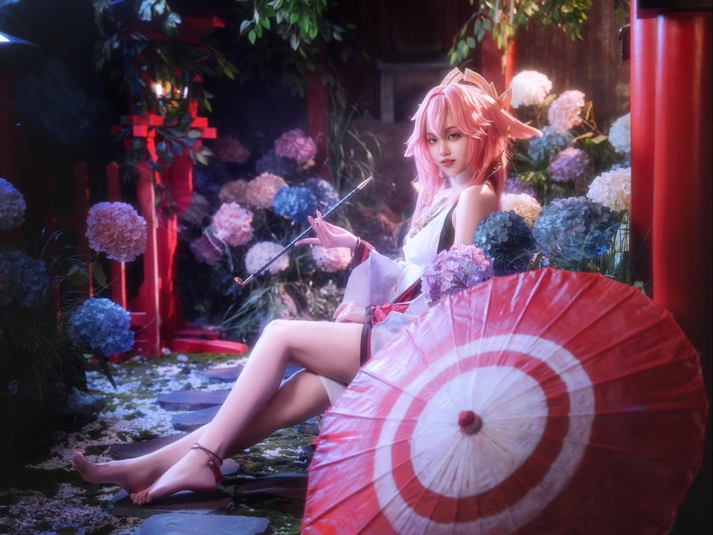 Ảnh Yae Miko Cosplay