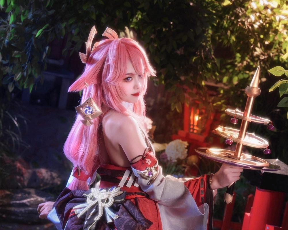 Ảnh Yae Miko Cosplay