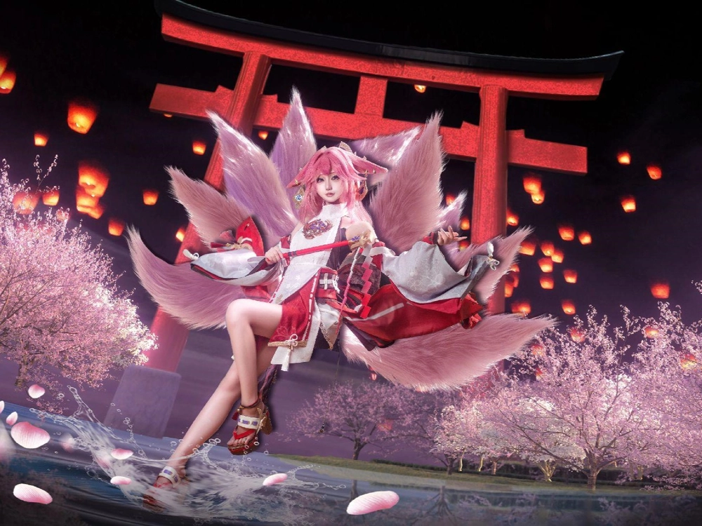 Ảnh Yae Miko Cosplay