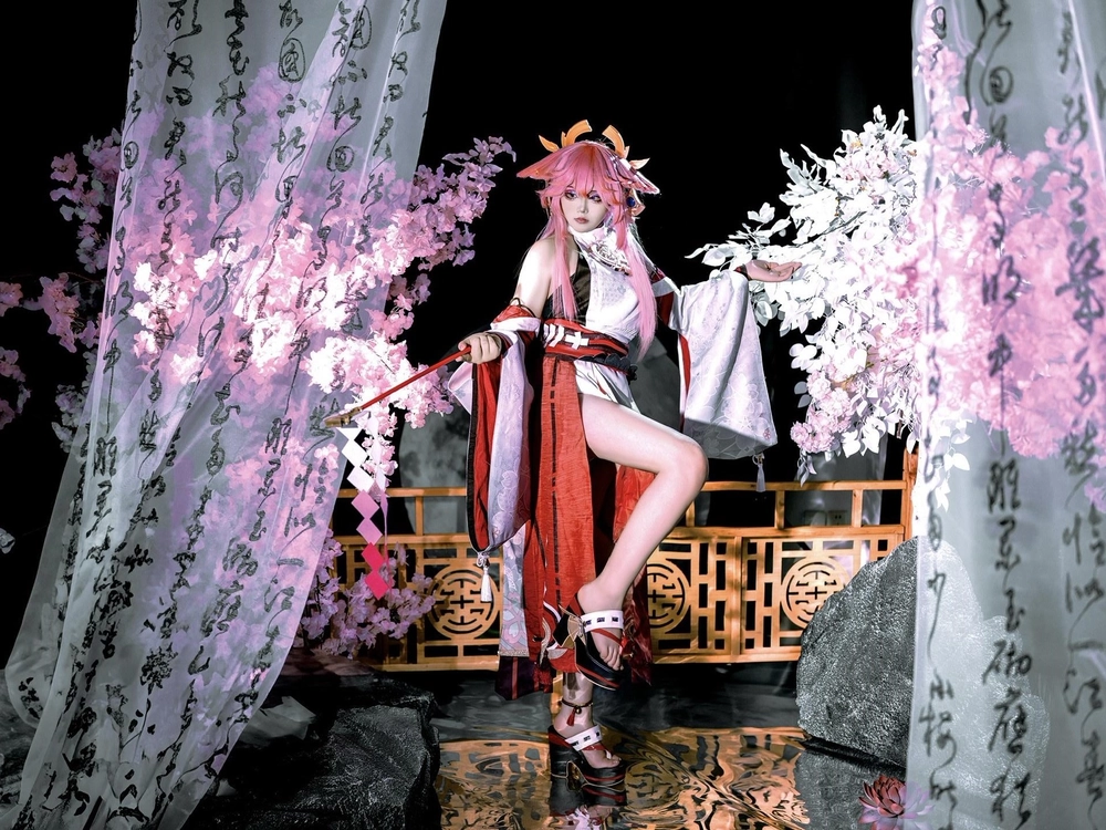 Ảnh Yae Miko Cosplay