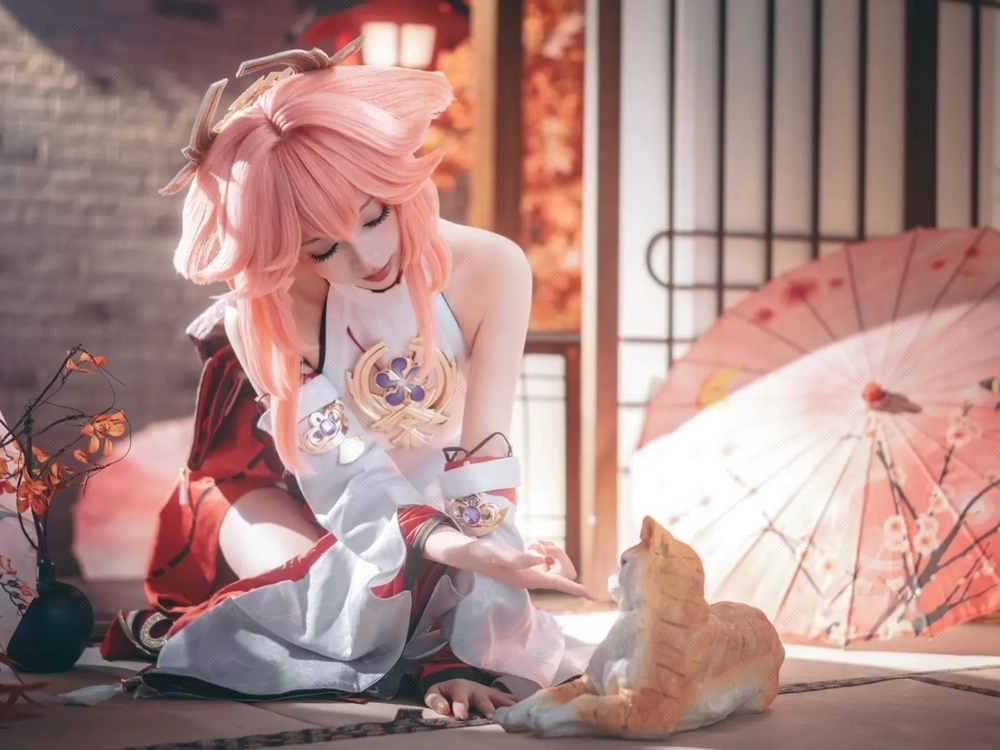 Ảnh Yae Miko Cosplay