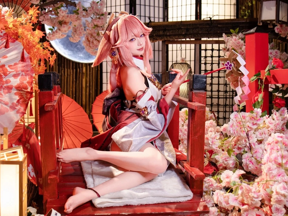 Ảnh Yae Miko Cosplay