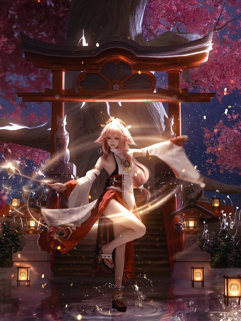 Ảnh Yae Miko Cosplay