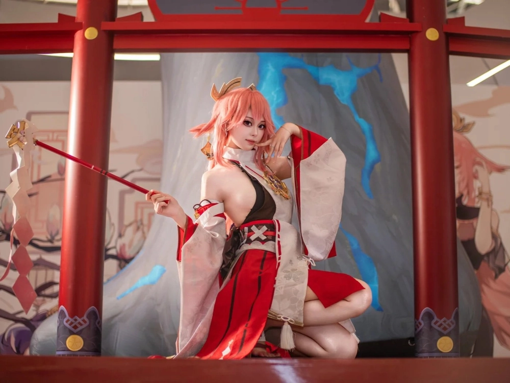 Ảnh Yae Miko Cosplay