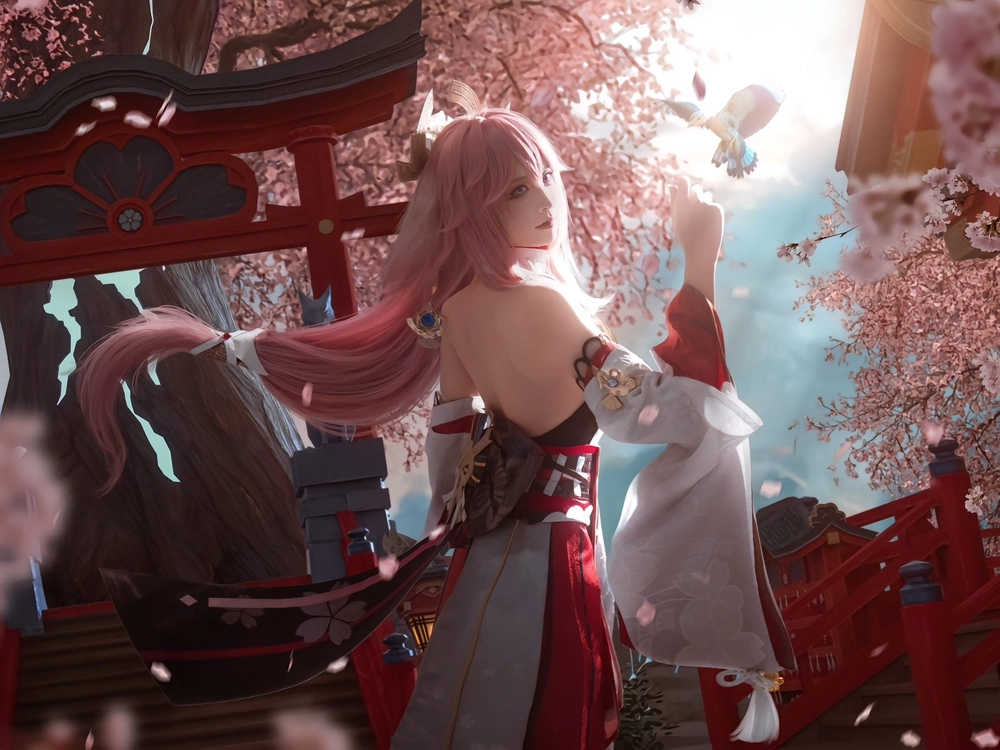 Ảnh Yae Miko Cosplay