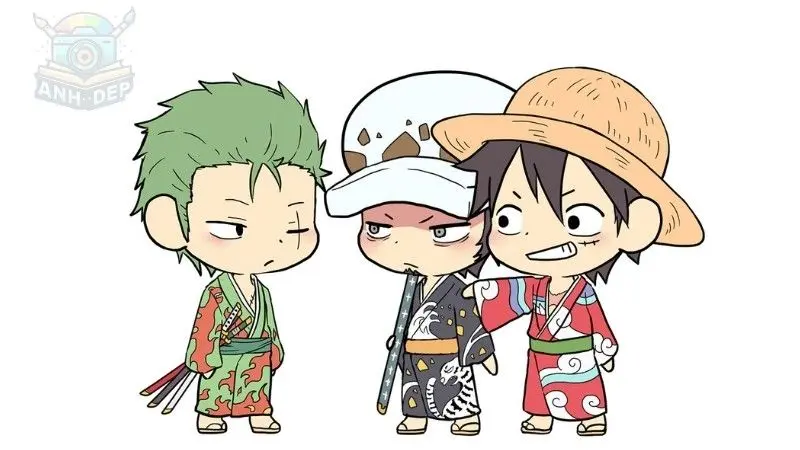 Ảnh Zoro chibi – Bộ sưu tập dễ thương và ngầu nhất từ One Piece